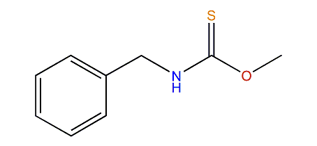 N-Benzyl o-methyl thiocarbamate